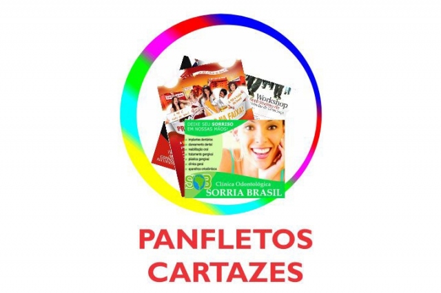 Criação e impressão de Panfletos e cartazes