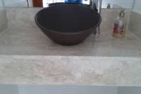 Lavatório Mármore Travertino 