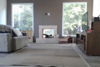 Lareira em Mármore Travertino 