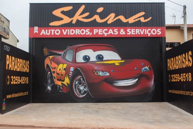 Skina Autovidros Som e Alarmes