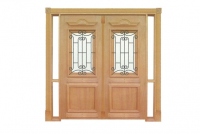 Portais Duplos de Abrir Montados