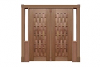 Portais Duplos Pivotantes Montados