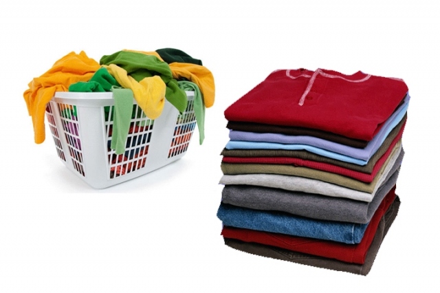 Limpeza de roupas